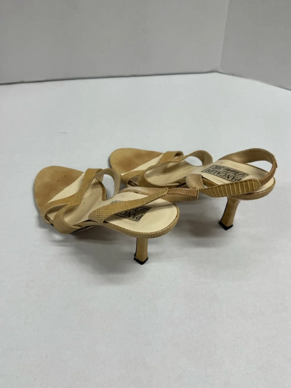 Pancaldi for Diane B Vintage Style Slingback Heels‎ - Size 8.